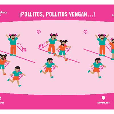 ¡Pollitos, pollitos vengan...! ¡Pollitos, pollitos vengan...!