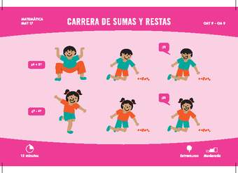 Carrera de sumas y restas Carrera de sumas y restas