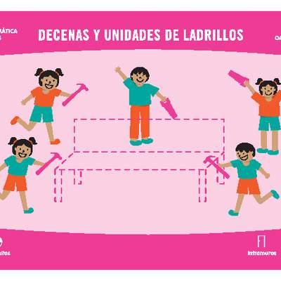 Decenas y unidades de ladrillos Decenas y unidades de ladrillos