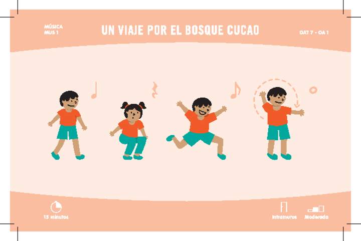 Música 1° básico/OA 1: Un viaje por el bosque Cucao Música 1° básico/OA 1: Un viaje por el bosque Cucao