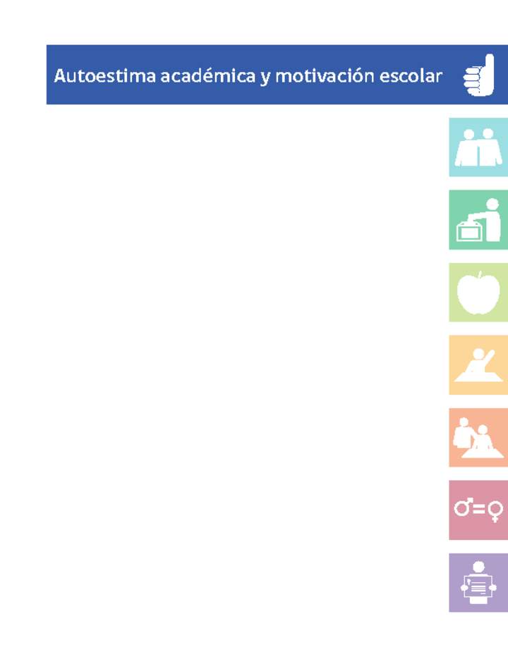 Documento Indicador Autoestima académica y motivación escolar Documento Indicador Autoestima académica y motivación escolar