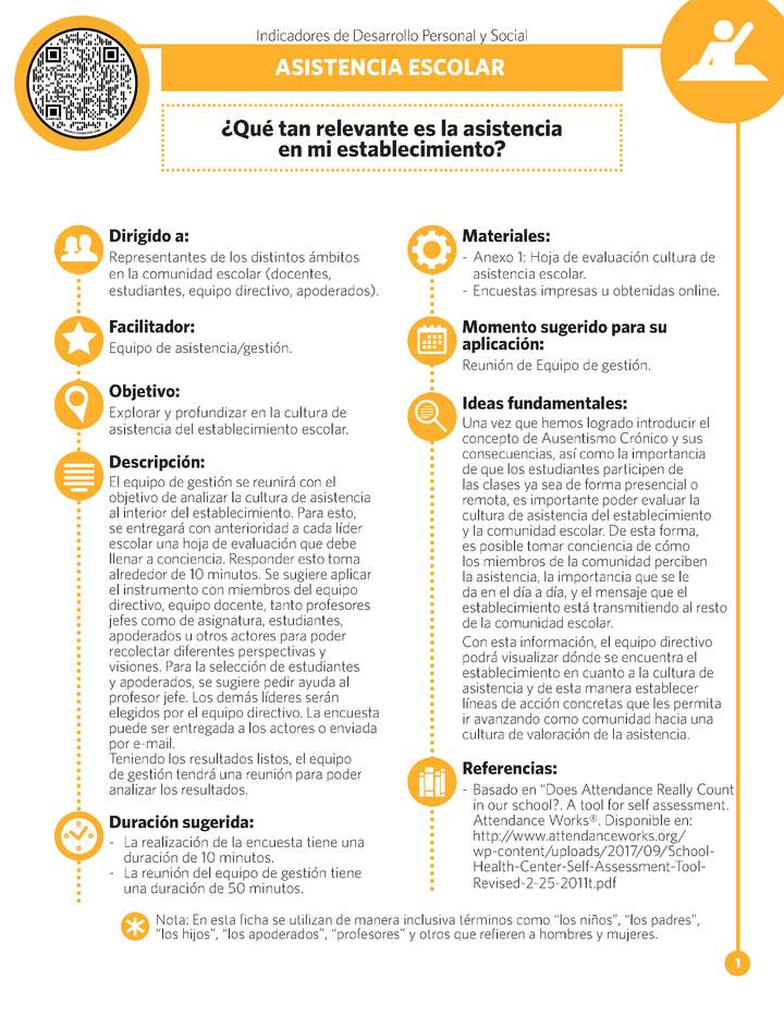 Ficha IDPS: ¿Qué tan relevante es la asistencia en mi establecimiento? Ficha IDPS: ¿Qué tan relevante es la asistencia en mi establecimiento?