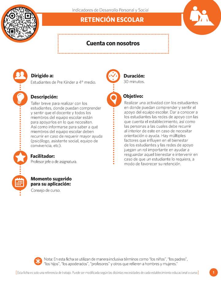 Ficha IDPS: Cuenta con nosotros. Ficha IDPS: Cuenta con nosotros.