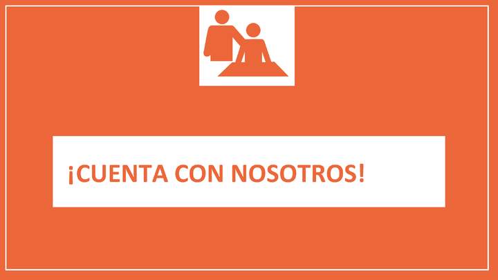 Cuenta con nosotros (PPT complementario) Cuenta con nosotros (PPT complementario)