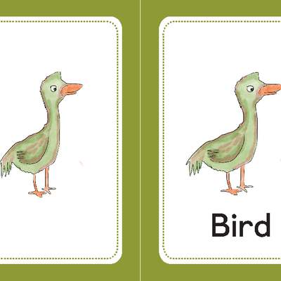 Tarjeta para imprimir o proyectar Bird Tarjeta para imprimir o proyectar Bird