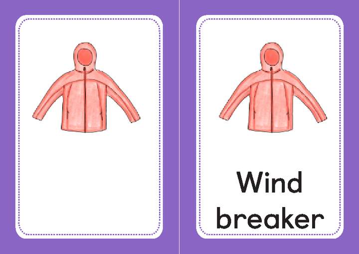 Tarjeta para imprimir o proyectar: Windbreaker Tarjeta para imprimir o proyectar: Windbreaker
