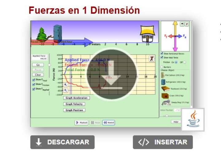 Fuerzas en 1 Dimensión Fuerzas en 1 Dimensión