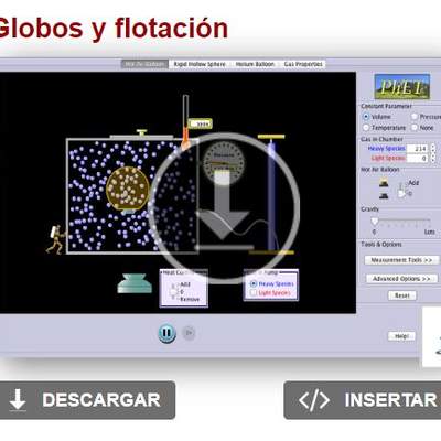 Globos y flotación Globos y flotación