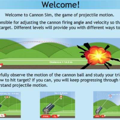Cannon Simulation Cannon Simulation