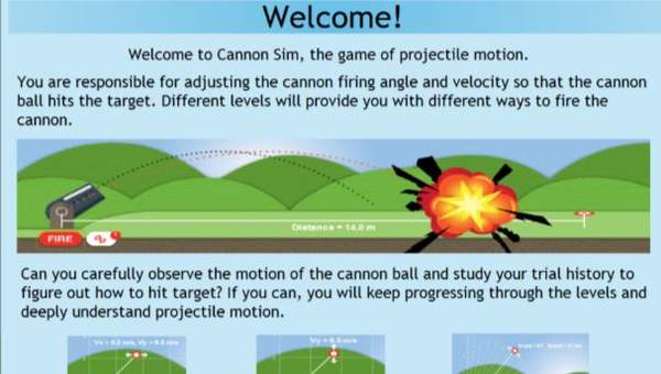Cannon Simulation Cannon Simulation