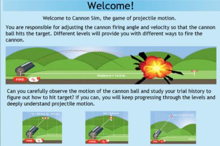 Cannon Simulation Cannon Simulation