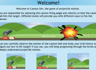 Cannon Simulation Cannon Simulation