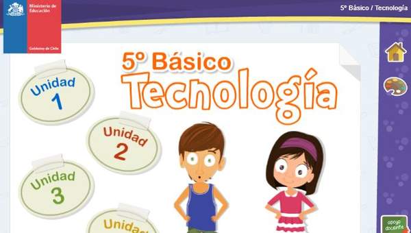 Textos Escolares Digitales - 5° Básico Tecnología Textos Escolares Digitales - 5° Básico Tecnología