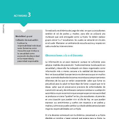 Sugerencia para el profesor: Actividad 3. Enfermedades de transmisión sexual Sugerencia para el profesor: Actividad 3. Enfermedades de transmisión sexual