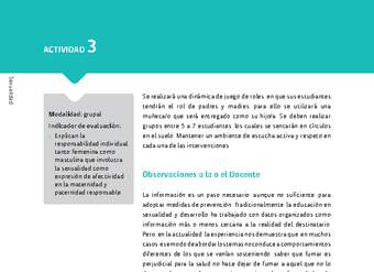 Sugerencia para el profesor: Actividad 3. Enfermedades de transmisión sexual Sugerencia para el profesor: Actividad 3. Enfermedades de transmisión sexual