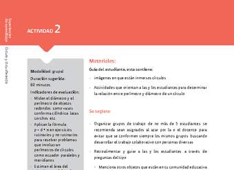 Sugerencia para el profesor: Actividad 2 Sugerencia para el profesor: Actividad 2