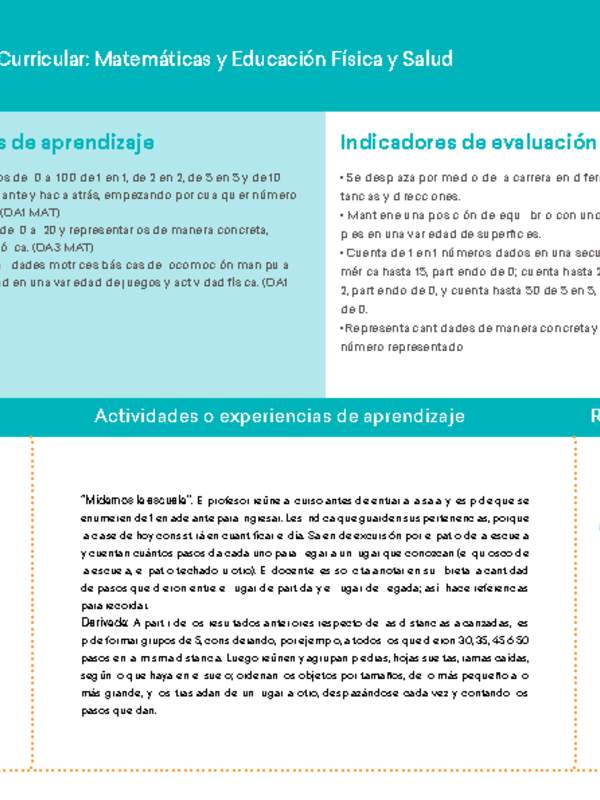 Ficha N° 1 Movimiento en 15'