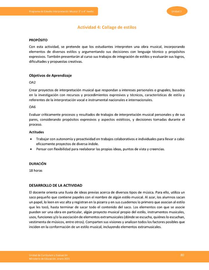 Actividad 4: Collage de estilos