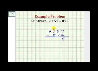 Restando números enteros