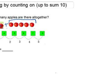 Suma (hasta la suma 10) - Ejemplo 2