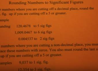 Redondeando números a cifras significativas