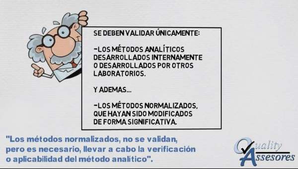 Validación de métodos analíticos, Quality Asesores