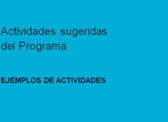 Actividades sugeridas Unidad 2