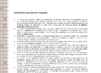 Actividades sugeridas Unidad 2