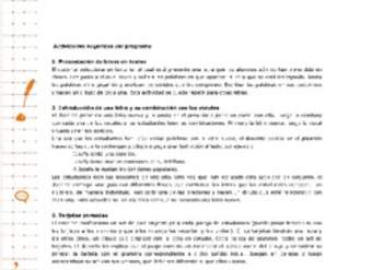 Actividades sugeridas Unidad 2