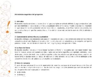 Actividades sugeridas Unidad 1