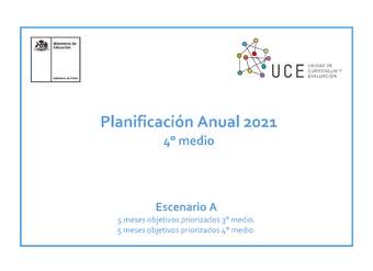 Planificación 4º Medio HC 2021