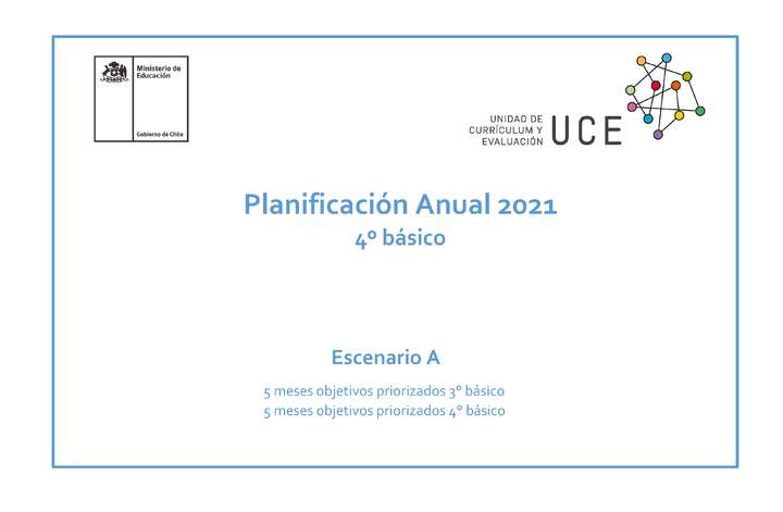  Planinficación 4º básico 2021