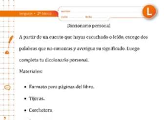 Mi diccionario de Segundo