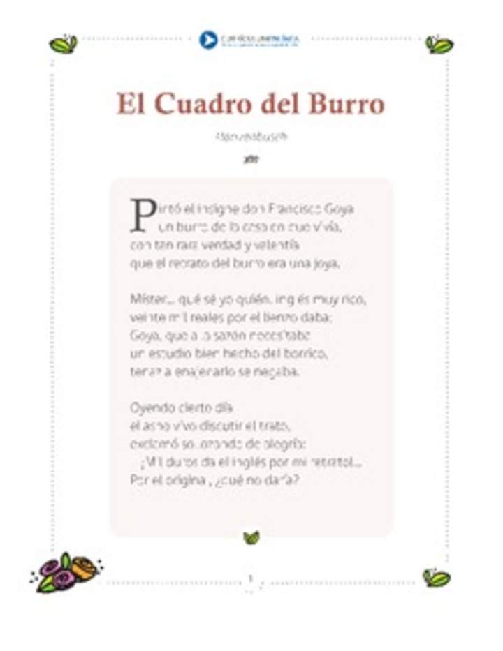 El cuadro del burro