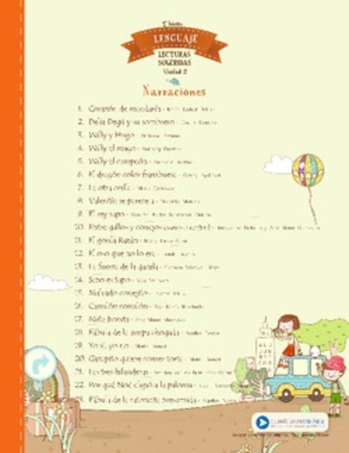 Lecturas sugeridas para la unidad 2: narraciones