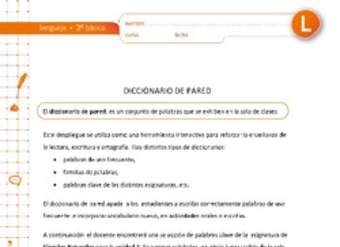 Diccionario de pared ciencias