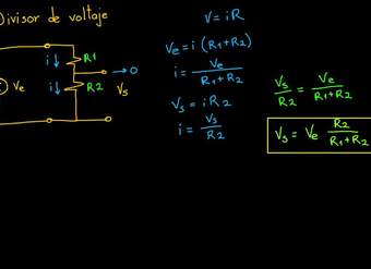 Divisor de voltaje | Ingeniería eléctrica | Khan Academy en Español