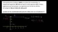 Polígonos en el plano de coordenadas