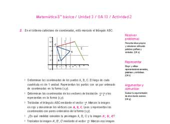 Matemática 8° básico -Unidad 3-OA 13-Actividad 2