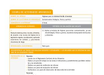 Contaminación biológica, física y química