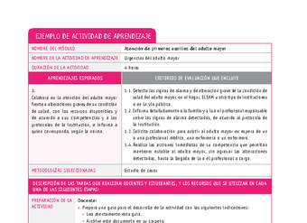 Urgencias del adulto mayor