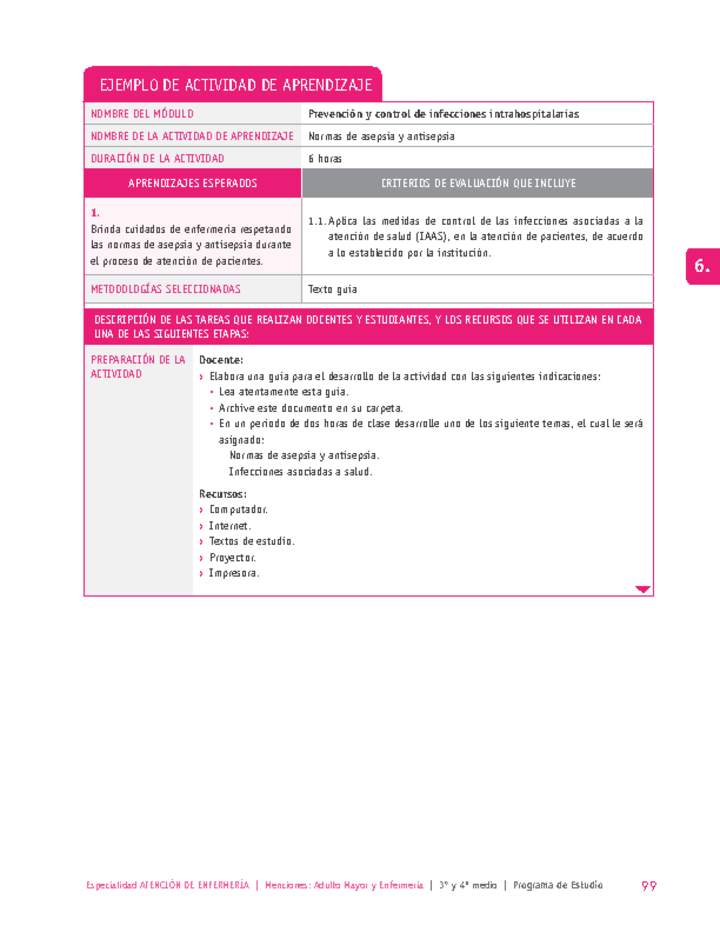 Normas de asepsia y antisepsia