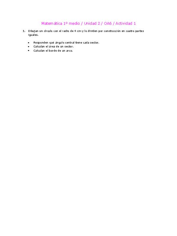 Matemática 1 medio-Unidad 2-OA6-Actividad 1