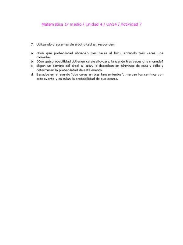 Matemática 1 medio-Unidad 4-OA14-Actividad 7