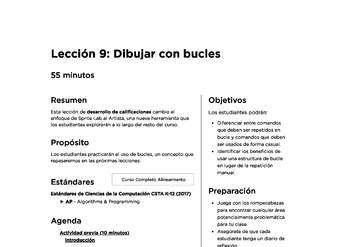 Lección 9: Dibujar con bucles