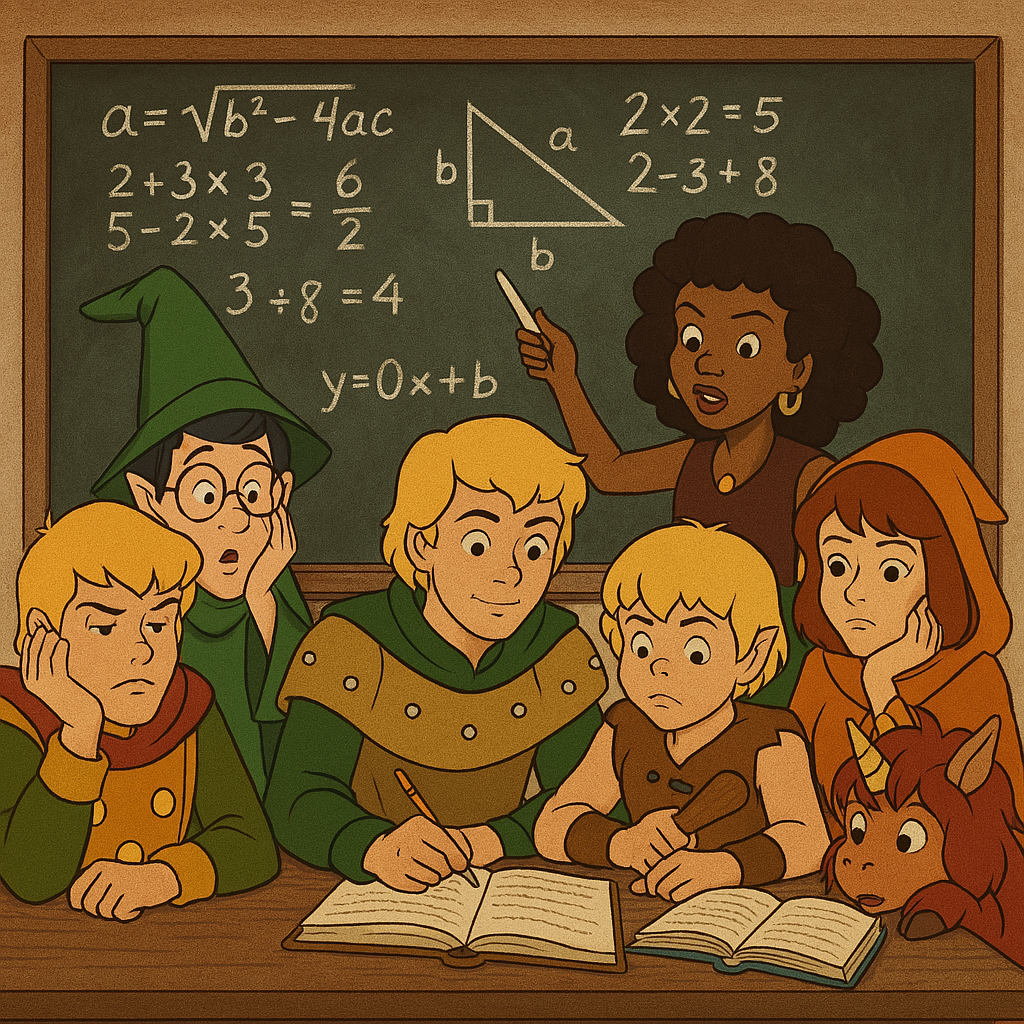Aprendiendo matemáticas