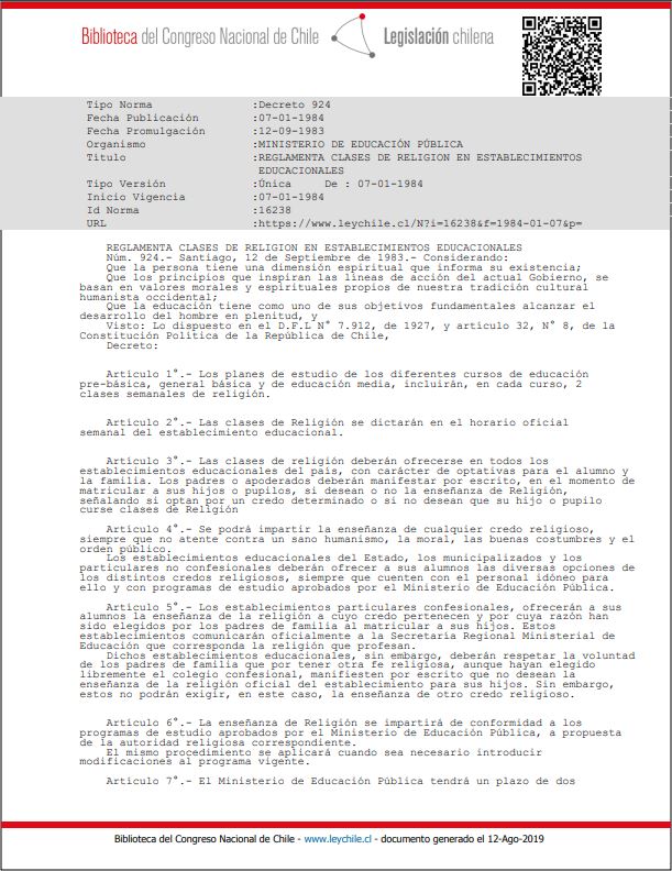 Portada decreto