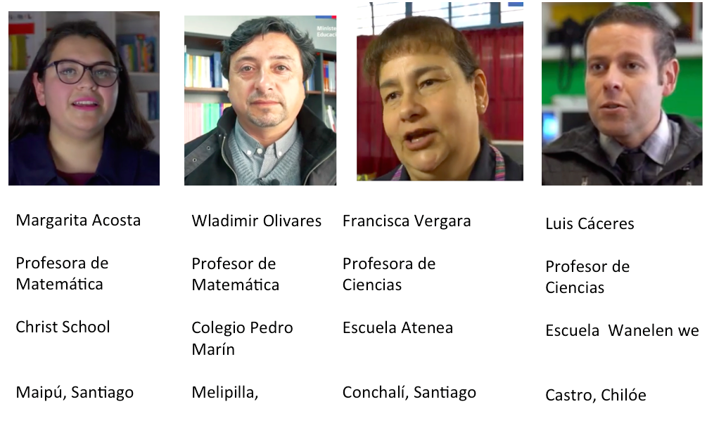 Profesores Chilenos participantes en DENSI 2020