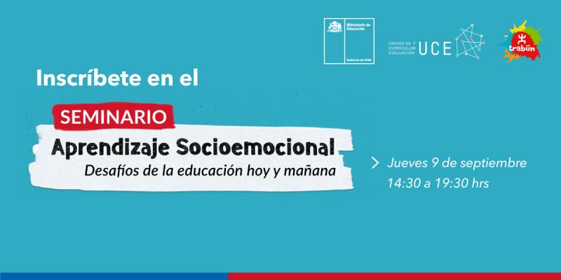 Inscríbete en el Seminario de Aprendizaje Socioemocional: Desafíos de la educación hoy y mañana