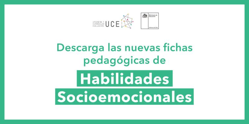 Descarga las nuevas fichas pedagógicas de Habilidades Socioemocionales